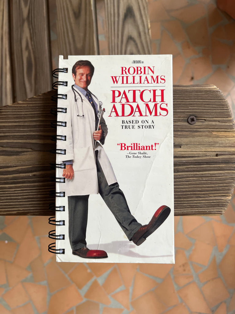 Patch Adams VHS Notebook
