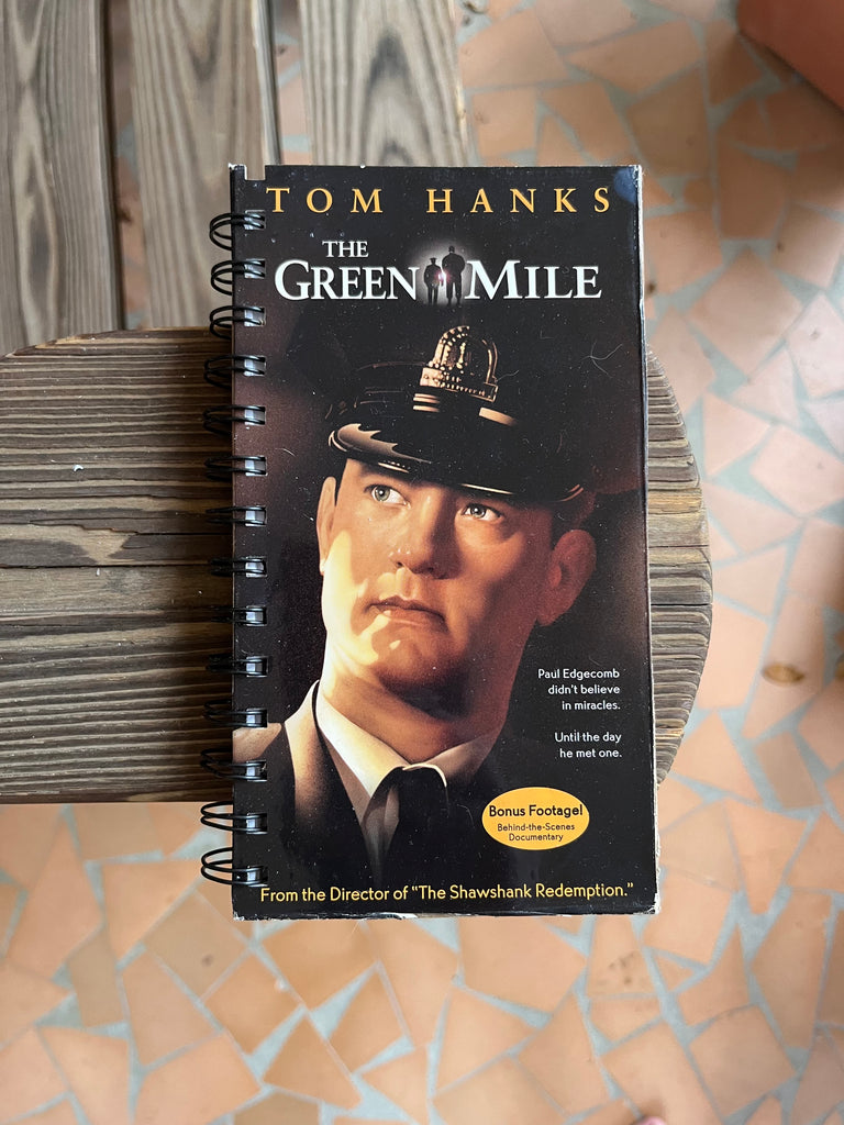 Green Mile VHS Notebook