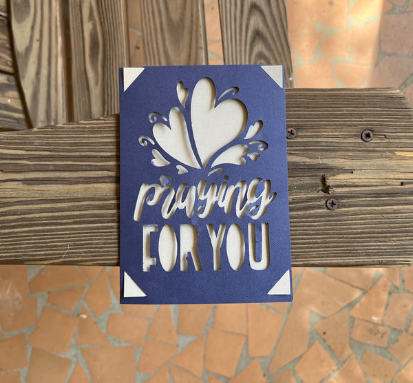 Praying/Thinking of You Card - Encouragement/Sympathy