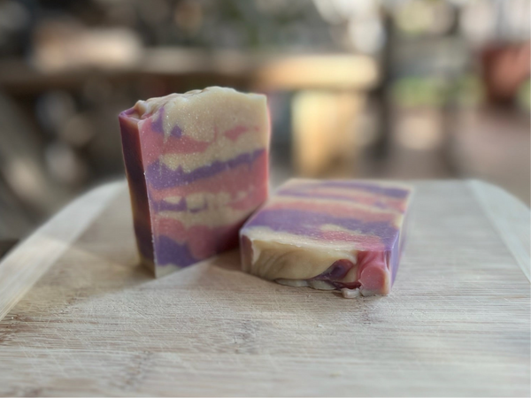 Berry Swirl Goat Milk Soap