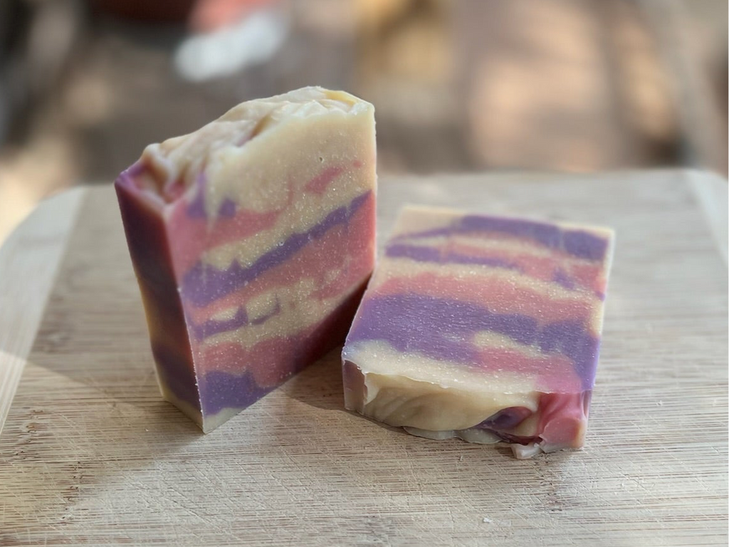 Berry Swirl Goat Milk Soap