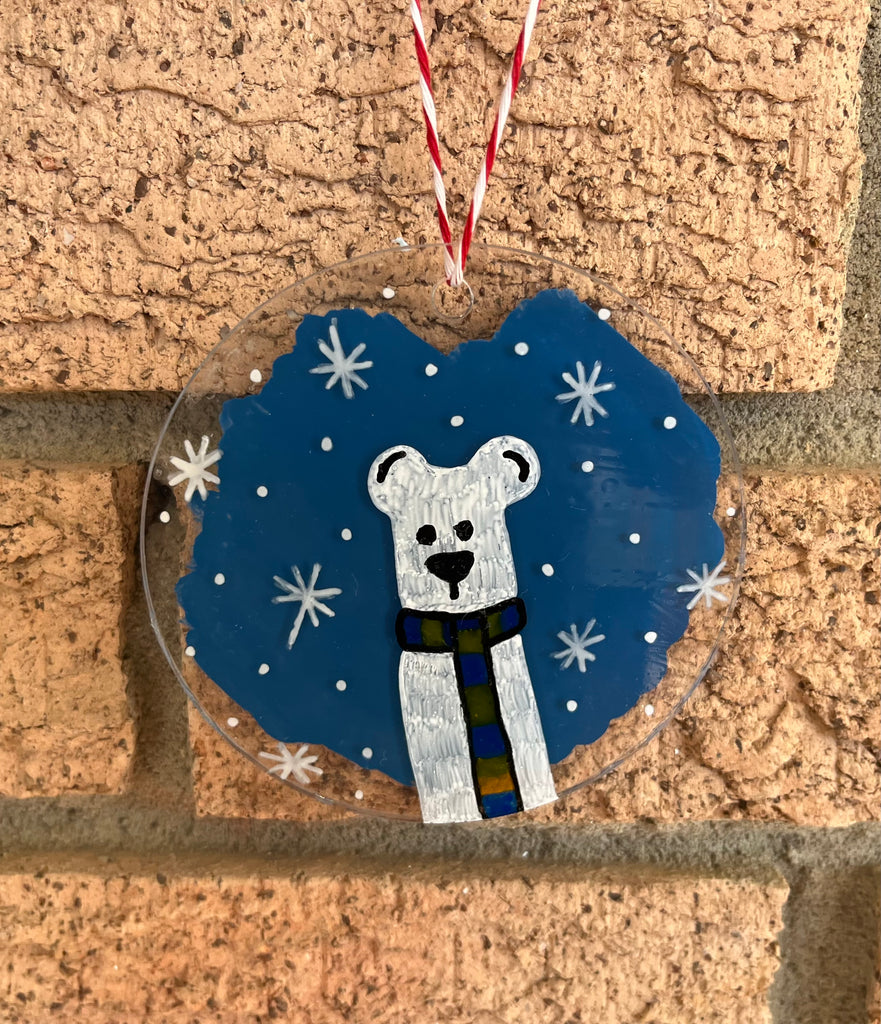 Christmas Hand Painted Acrylic Ornaments