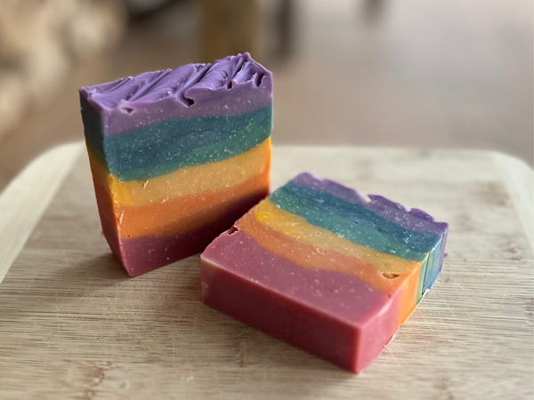 Over the Rainbow Goat Milk Soap