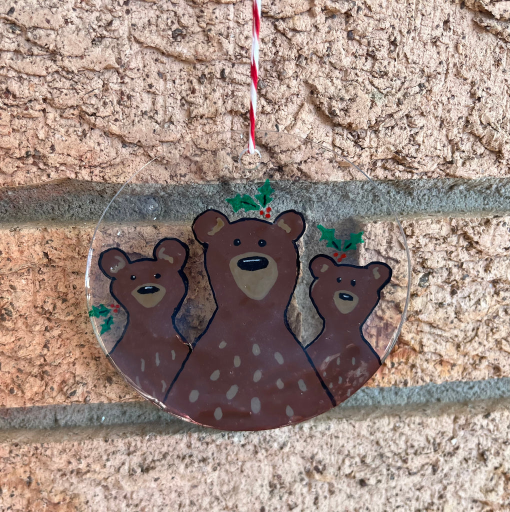 Christmas Hand Painted Acrylic Ornaments