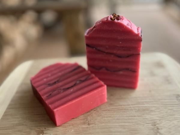 Rose Clay Charcoal Goat Milk Soap