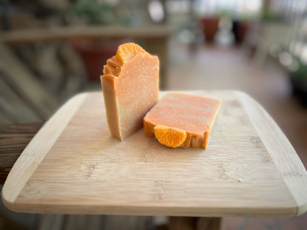 Orange Creamsicle Goat Milk Soap