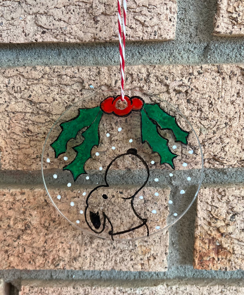 Christmas Hand Painted Acrylic Ornaments