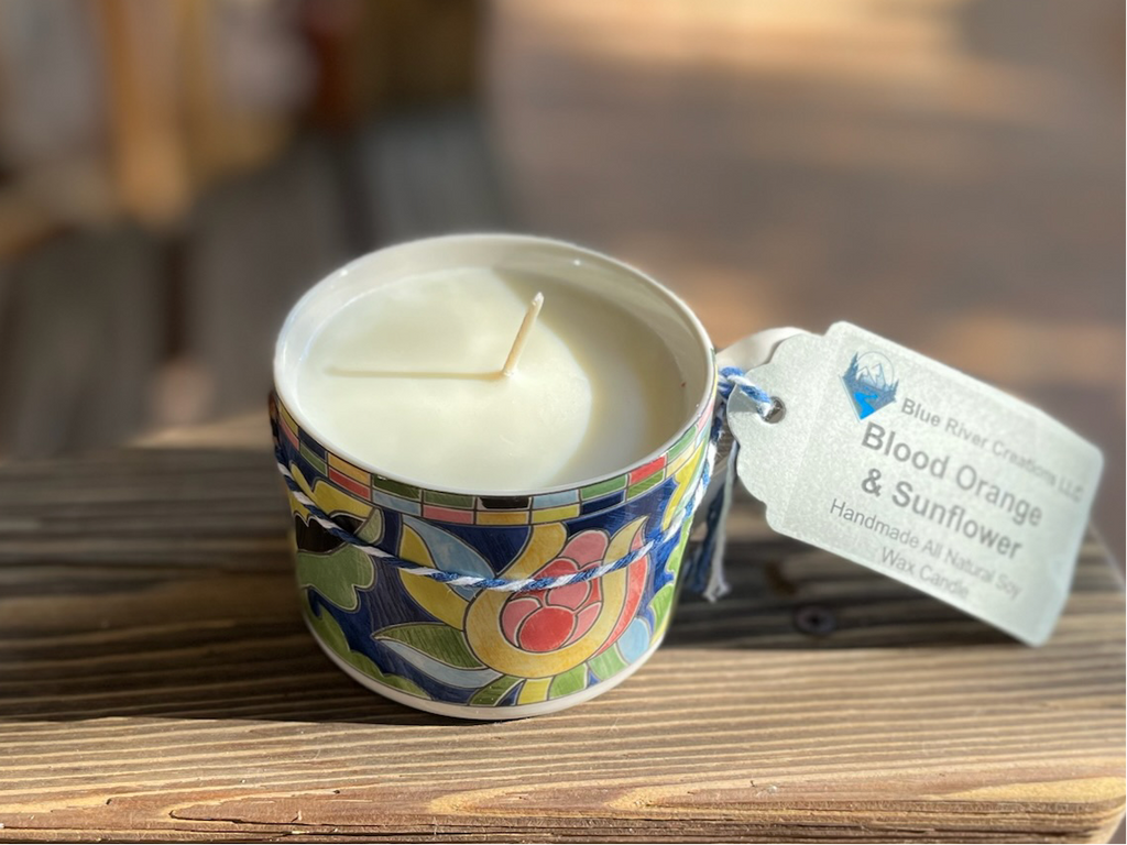 Blood Orange & Sunflower Candle