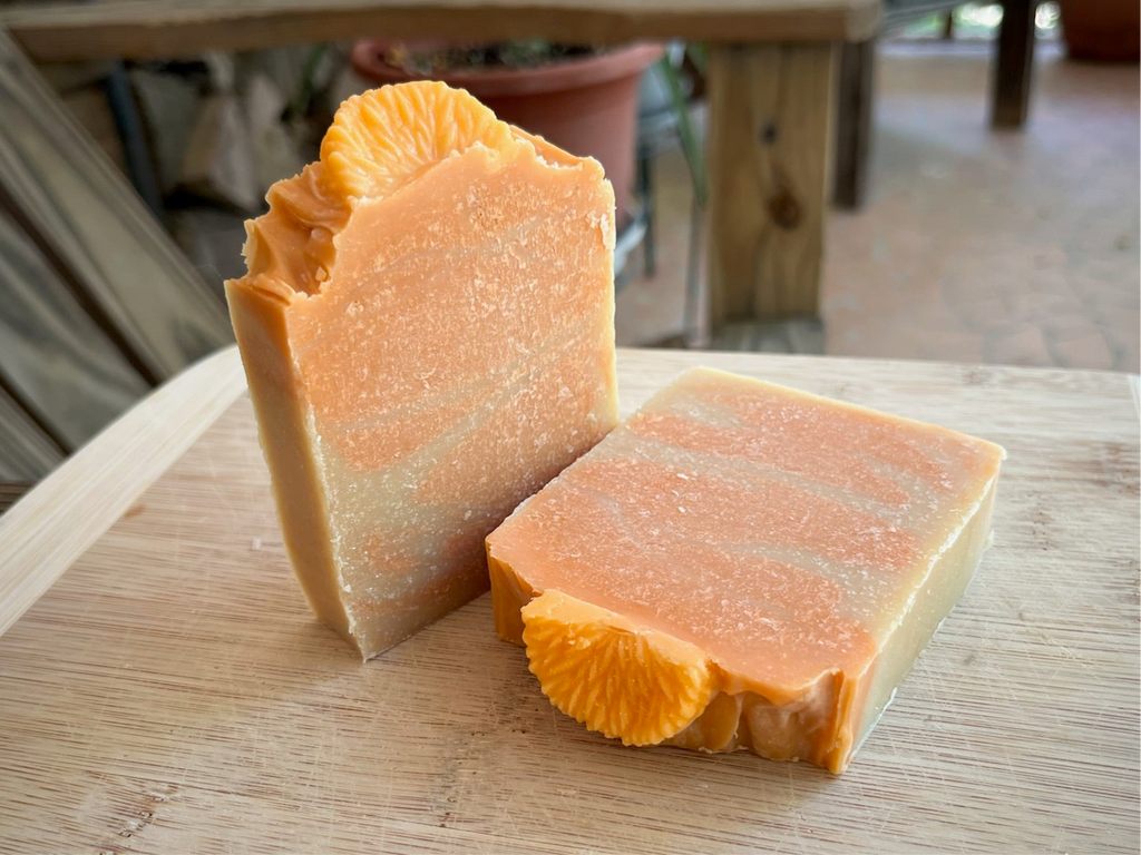 Orange Creamsicle Goat Milk Soap