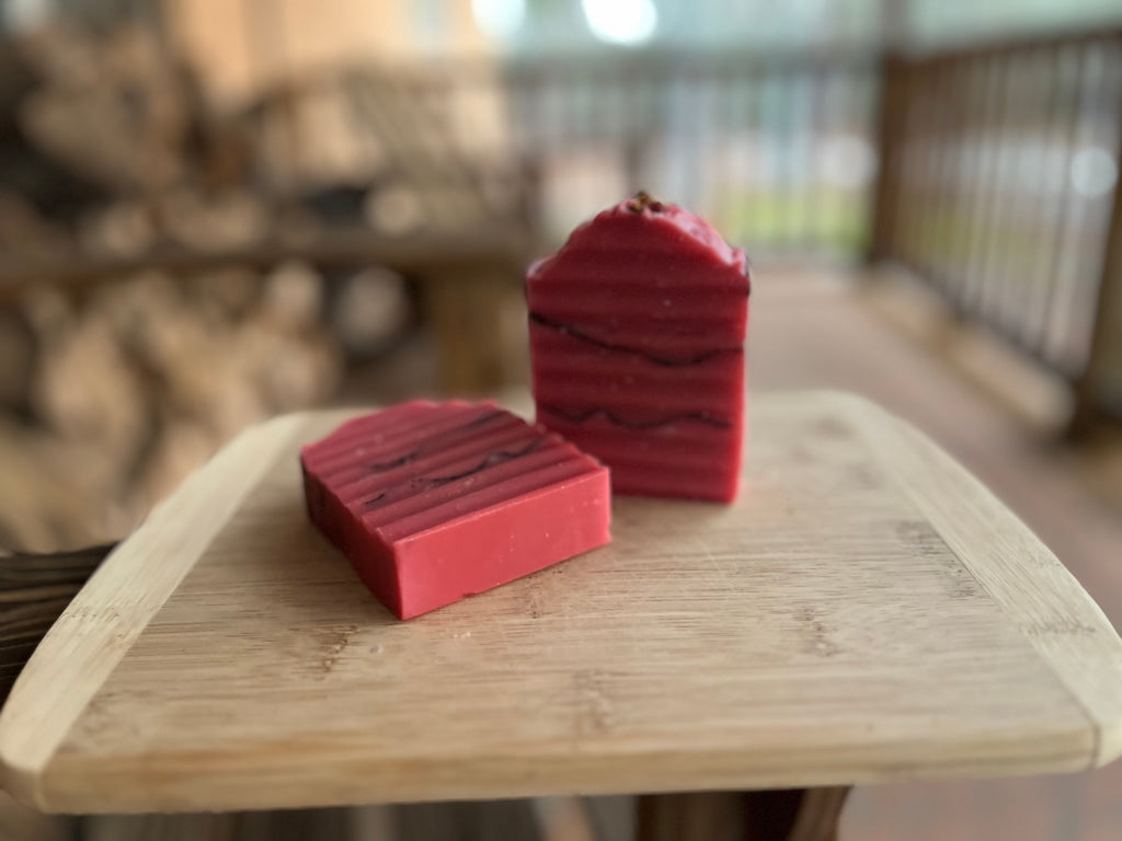 Rose Clay Charcoal Goat Milk Soap