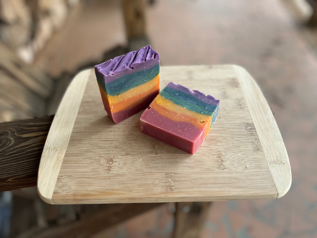 Over the Rainbow Goat Milk Soap