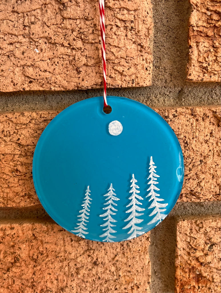 Christmas Hand Painted Acrylic Ornaments