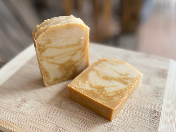 Lemon Turmeric Goat Milk Soap