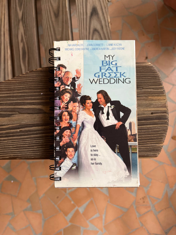 Big Fat Greek Wedding VHS Notebook