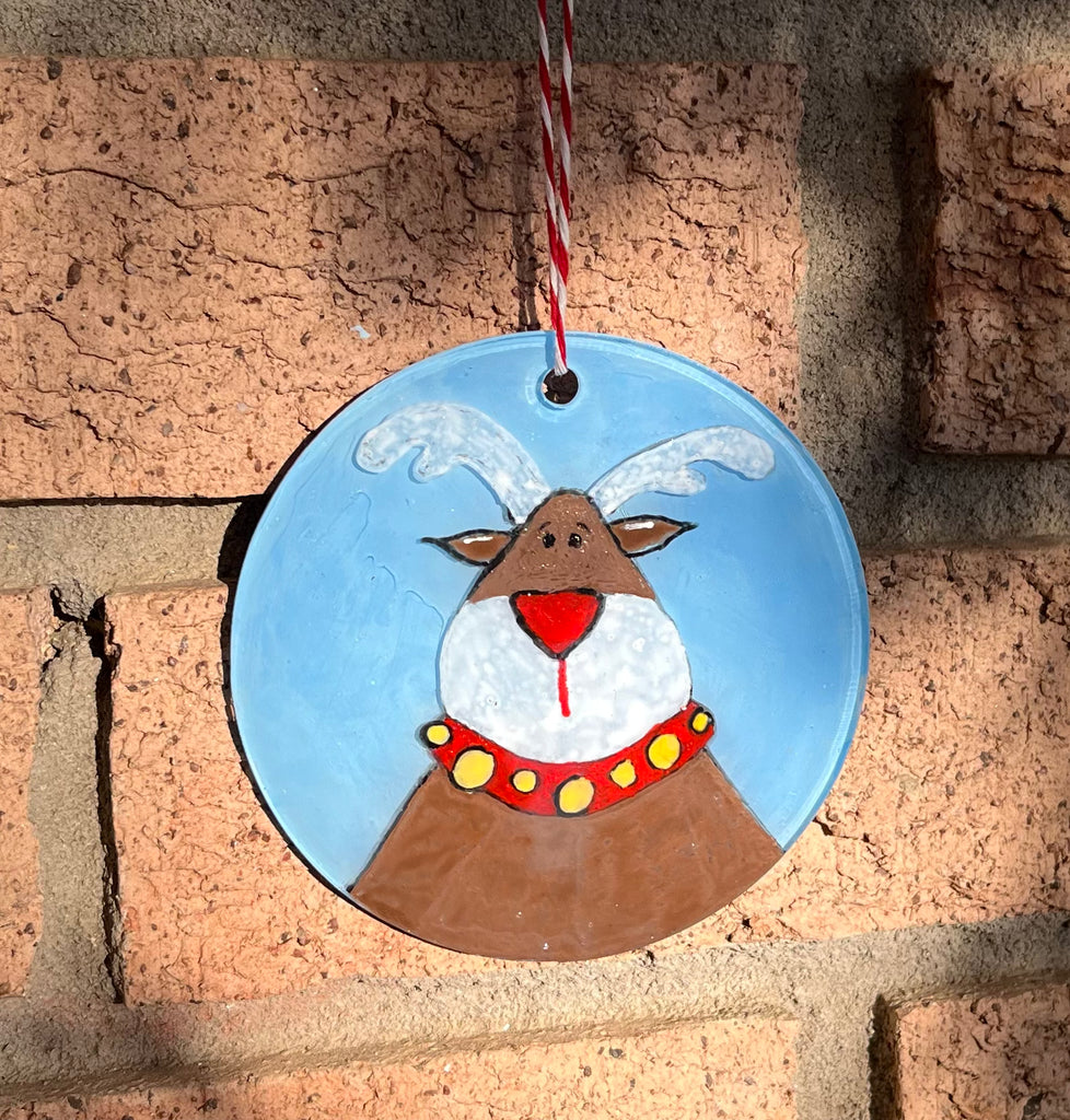 Christmas Hand Painted Acrylic Ornaments