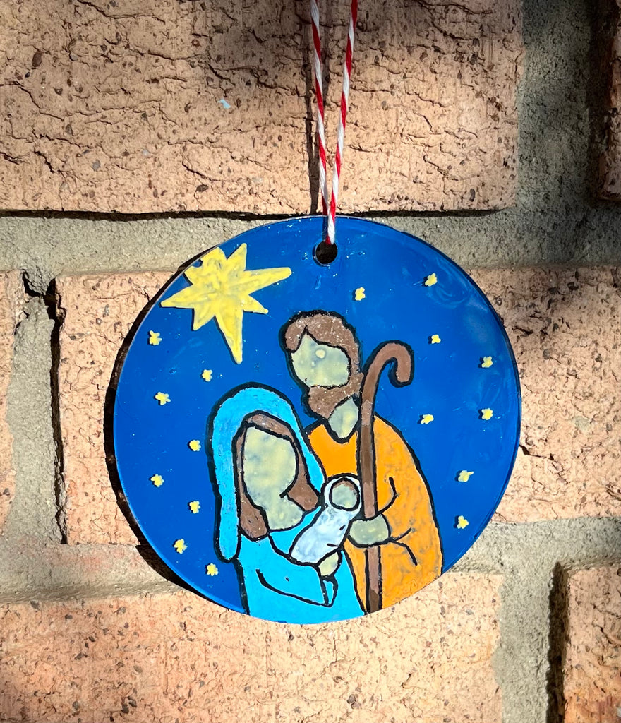 Christmas Hand Painted Acrylic Ornaments