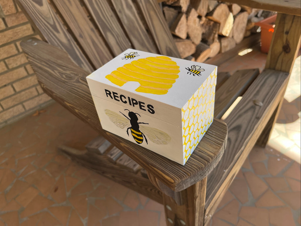 Bee Recipe Box