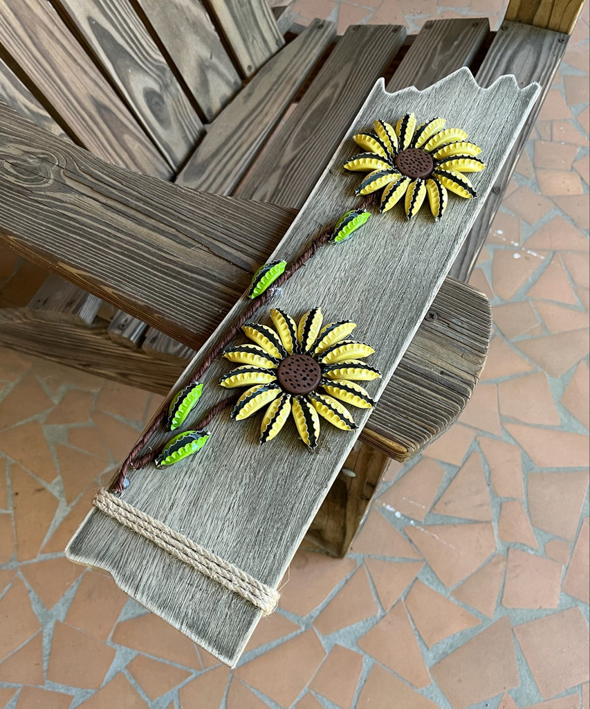 Flower Bottlecap Art
