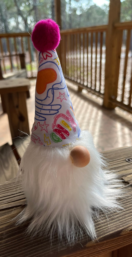Light Up Gnome with Be Kind Hat