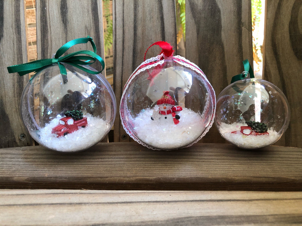 Winter Wonderland Hand Made Ornament Ball