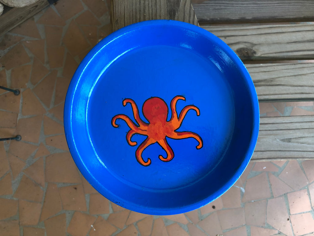 Under the Sea Painted Pot