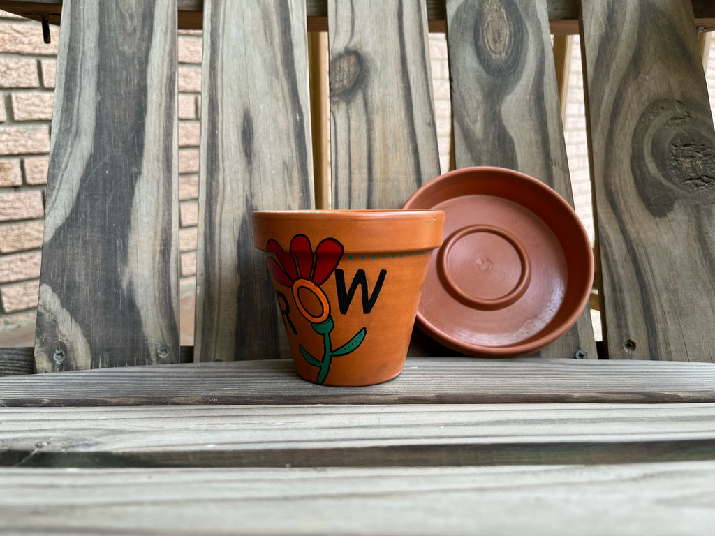 Grow Painted Pot