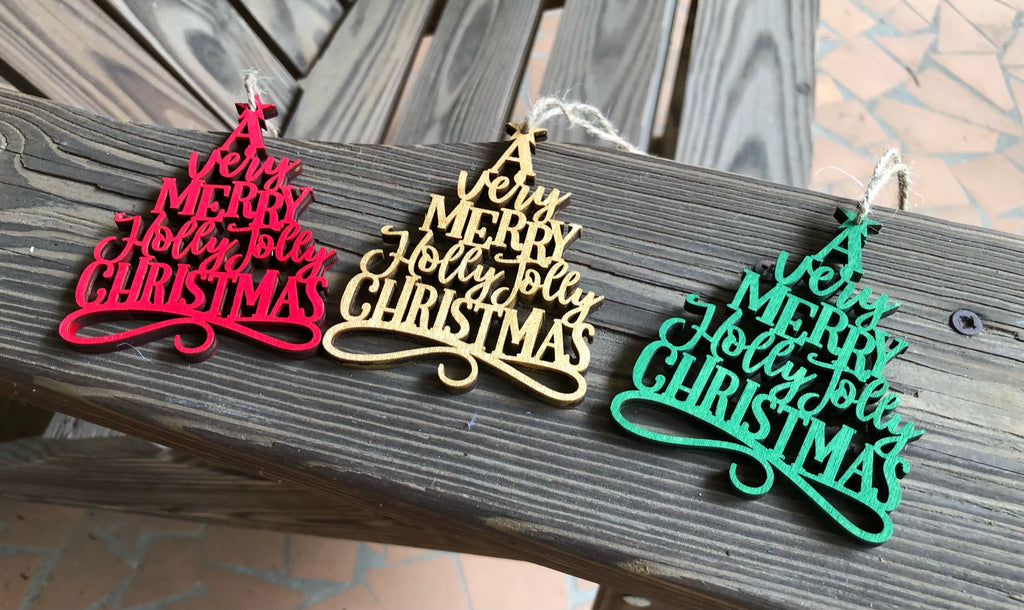 A Very Merry Christmas Tree Ornament
