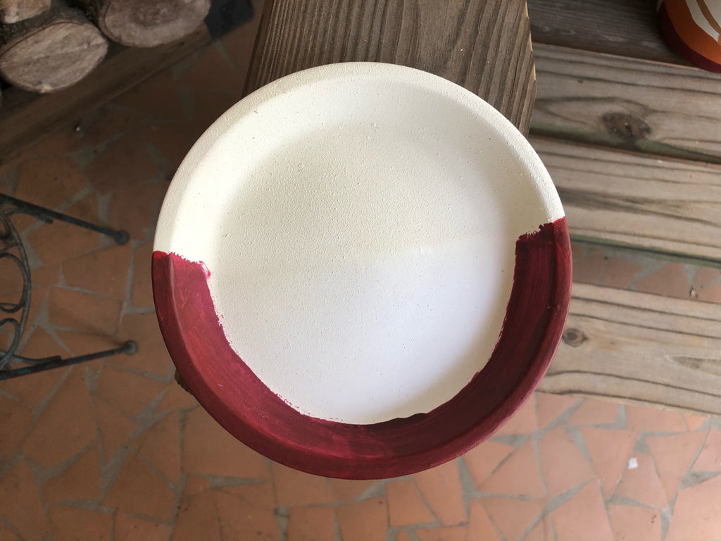 Sunrise Hand Painted Pot