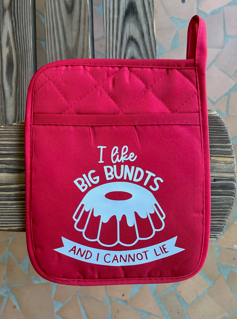 Custom Pot Holders with Pocket