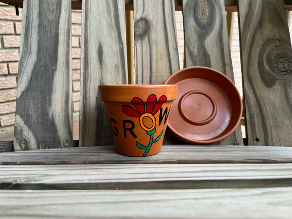 Grow Painted Pot
