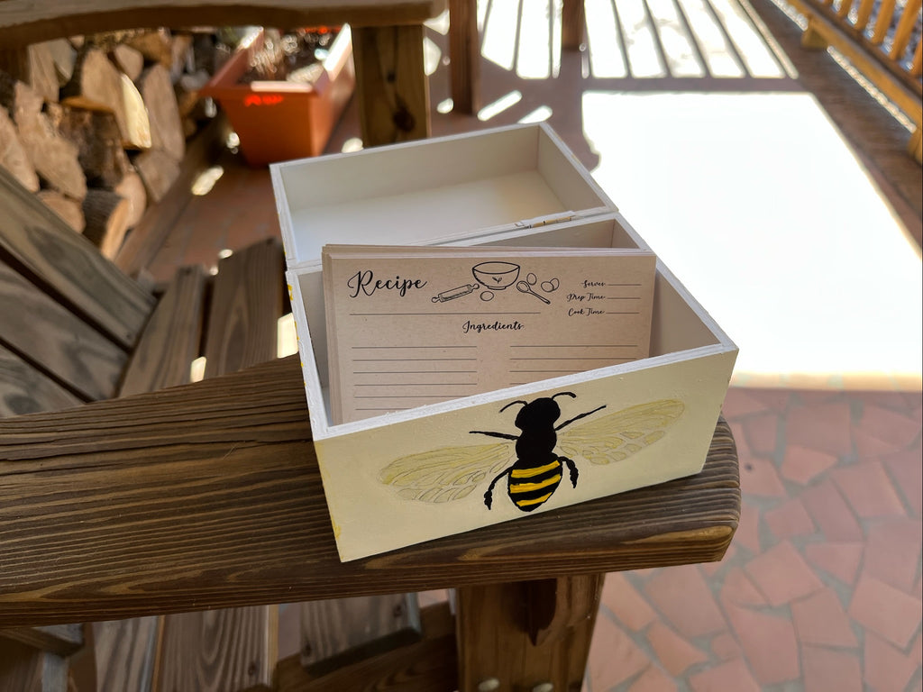 Bee Recipe Box