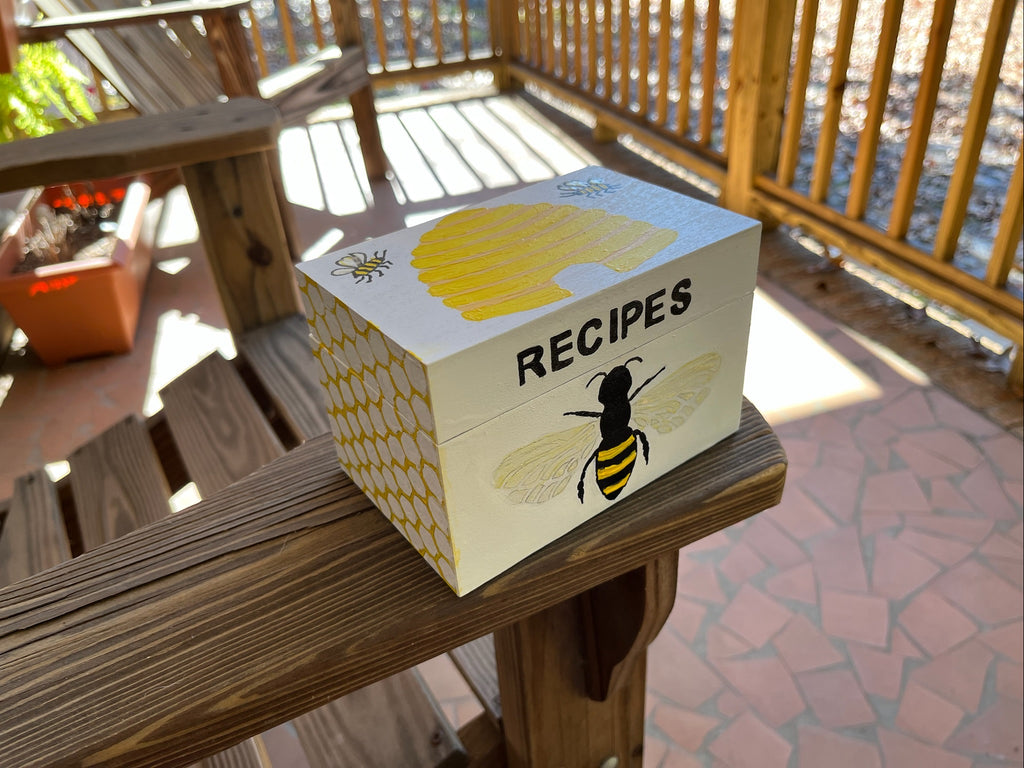 Bee Recipe Box