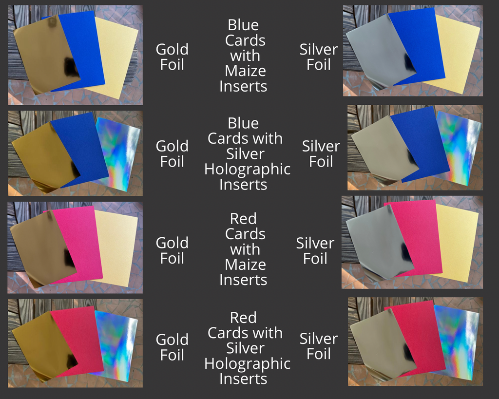 Holographic Anniversary/Wedding/Love Card